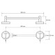 Полотенцедержатель Bemeta Omega 104104022 Хром