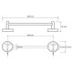 Полотенцедержатель Bemeta Omega 104104042 Хром