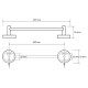 Полотенцедержатель Bemeta Omega 104104012 Хром