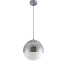 Подвесной светильник Crystal Lux Optima SP1 Chrome D200 Белый Хром