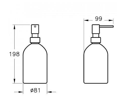 Дозатор для жидкого мыла Vitra Origin A44891 Хром