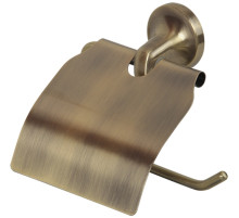 Держатель туалетной бумаги Veragio Oscar OSC-5281.BR с крышкой Бронза