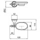 Мыльница Webert Ottocento AM500101015 Хром