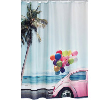 Штора для ванны Ridder Palms and Balloons 180х200 42173000 цветная