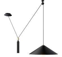 Подвесной светильник Maytoni Pendant Peso P080PL-01B Черный