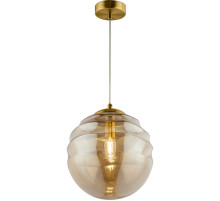 Подвесной светильник Maytoni Pendant Vinare P074PL-01BS Янтарный Латунь