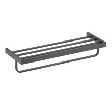 Полка для полотенец Timo Petruma 15258/03 Черная матовая