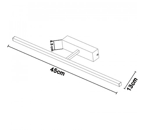 Подсветка для картин Artelamp Picture lights led A5308AP-1WH Белая