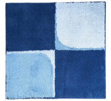Коврик для ванной комнаты Ridder Quad 55х50 7106803 Синий