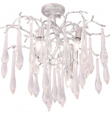 Люстра Crystal Lux Reina PL5 D600 Silver Patina Прозрачная Серебро