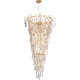 Люстра Crystal Lux Reina SP34 D1200 Gold Pearl Прозрачная Золото