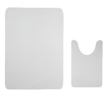 Комплект ковриков RGW BM-011 90x60/60x40 6241011-101 Белый