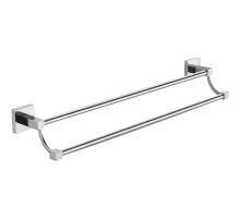 Полотенцедержатель Azario Rina AZ-87002 двойной Хром