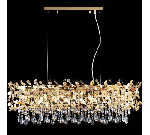 Люстра Crystal Lux Romeo SP8 Gold L1000 Прозрачная Золото