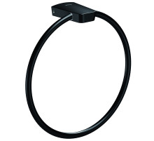 Кольцо для полотенец Sonia S6 black 168224 Черное матовое