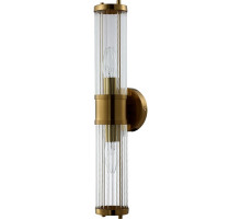 Настенный светильник Crystal Lux Sancho AP2 Brass Прозрачный Бронза