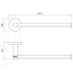 Полотенцедержатель Timo Saona 13051/00 Хром