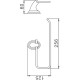 Держатель бумажных полотенец Haiba HB1503-2 Хром