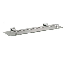 Стеклянная полка Haiba HB8607 Хром