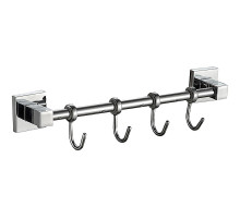 Вешалка для полотенец Haiba HB8615-4 Хром