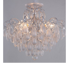 Потолочный светильник Crystal Lux Sevilia PL4 Silver Серебро Белый