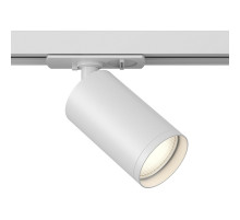 Трековый светильник Maytoni Single phase track system Focus S TR020-1-GU10-W Белый