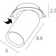 Потолочный светильник Artelamp Situla A3731PL-1BK Черный