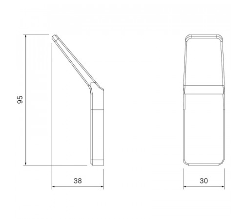 Крючок Iddis Slide SLISC10i41 Хром