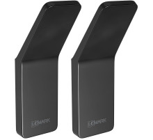 Крючок Lemark Smooth Line 9712002 Черный матовый