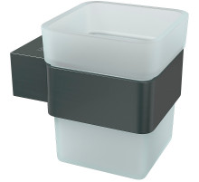 Стакан для зубных щеток Lemark Smooth Line 9736015 Графит