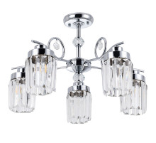 Люстра Artelamp Sophie A8067PL-5CC Прозрачная Хром