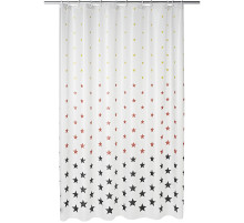 Штора для ванны Ridder Stella 180х200 32620 Белая с узором