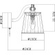 Настенный светильник Artelamp Talitha A4047AP-1CC Белый Хром