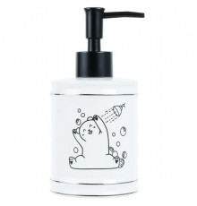 Дозатор жидкого мыла Fixsen Teddy FX-600-1 Белый Черный