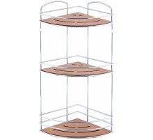 Полка корзина Tekno-tel BK075 угловая Хром