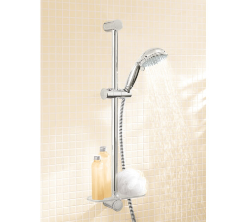 Полочка Grohe Tempesta Classic 27596000 на душевую штангу Прозрачная