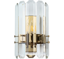 Настенный светильник Divinare Tenerife 7136/18 AP-1 Прозрачный Бронза