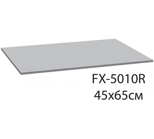 Коврик для ванной комнаты Fixsen Tomy 65х45 FX-5010R Красный Белый