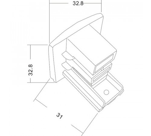 Заглушка Maytoni Trinity TRA005EC-31W Белый