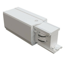 Ввод питания левый Maytoni 3 phase track system Accessorises TRA005B-31W-L Белый