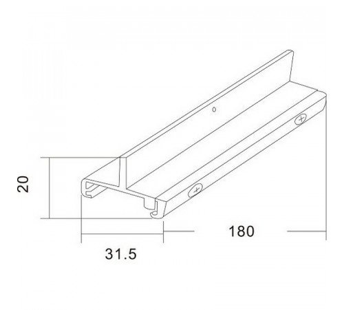 Усилитель внутреннего стыка Maytoni Trinity TRA005TL-31B Черный