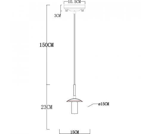 Подвесной светильник Artelamp Tureis A9915SP-1BK Дымчатый Черный