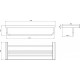 Полка для полотенец Milacio Ultra MCU.965.SS Нержавеющая сталь