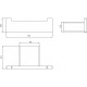 Двойной крючок Milacio Ultra MCU.950.MB Черный матовый