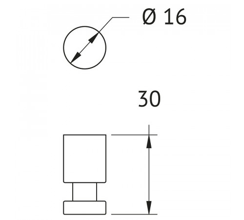 Крючок Artwelle Universell 8105-1 Хром