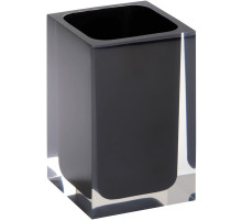 Стакан для зубных щеток Bemeta Vista 120111026-100 Черный