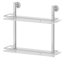Стеклянная полка FBS Vizovice 063 Хром