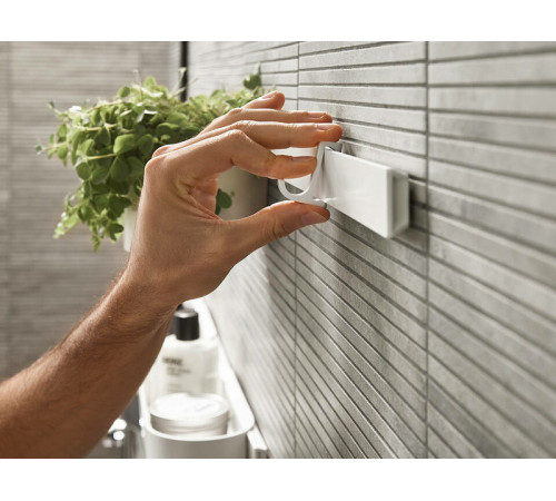 Крючок Hansgrohe WallStoris 27929700 Белый матовый