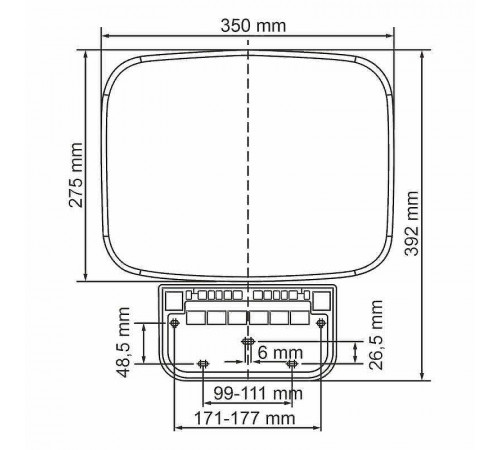 Сиденье для душа WasserKRAFT SS402 Черное