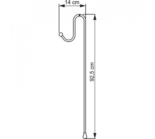 Полка корзина WasserKRAFT K-72233 Хром